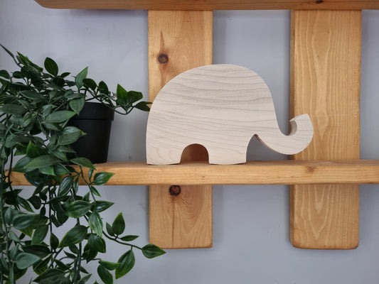 Freestanding Tulipwood Elephant *Craft Blank*