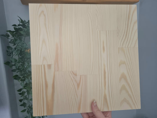 Large Pine Square 300x300x18mm *Craft Blank*