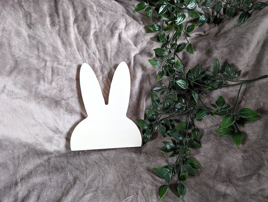 Poplar Ply Freestanding Bunny Head *Craft Blank*