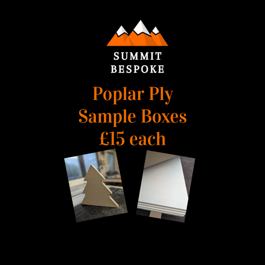 Poplar Ply Sample Box