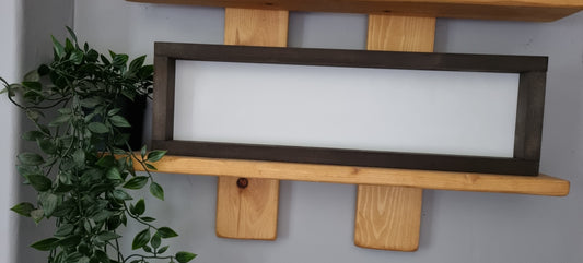 DIY Self Assembly 40x15cm Farmhouse Frame *Craft Blank*