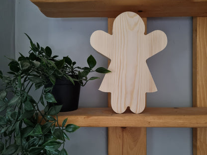 Freestanding Gingerbread Person - 2 designs available *Craft Blank*