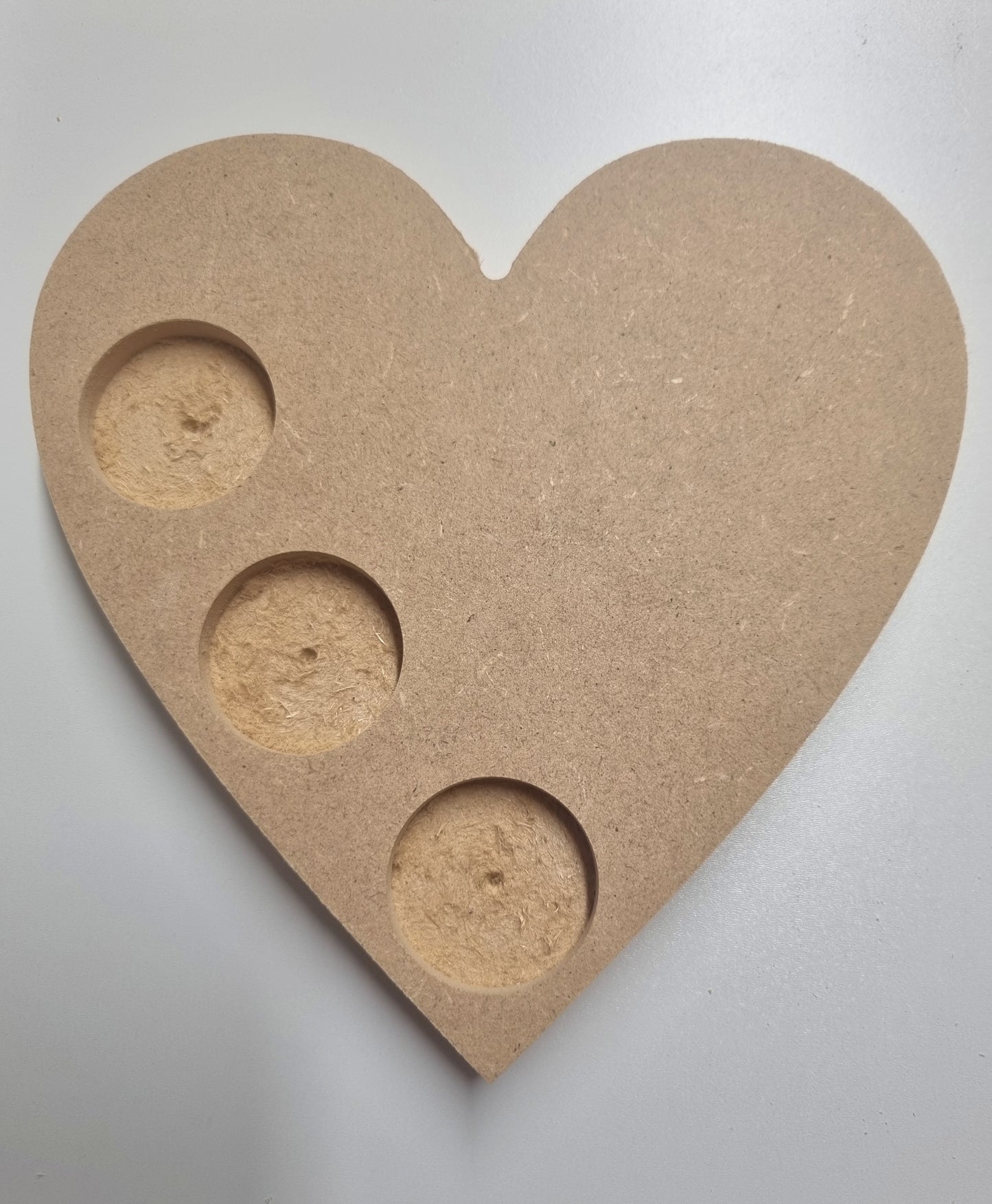 MDF Heart Shaped Tealight Holder *Craft Blank